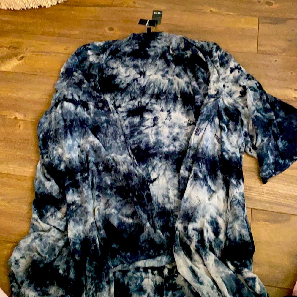 Tie dye over pierce brand new with tags